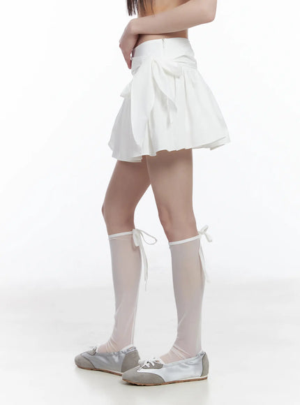 wrap-flare-mini-skirt-cm524