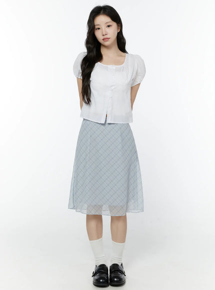 chiffon-flare-plaid-midi-skirt-iy507