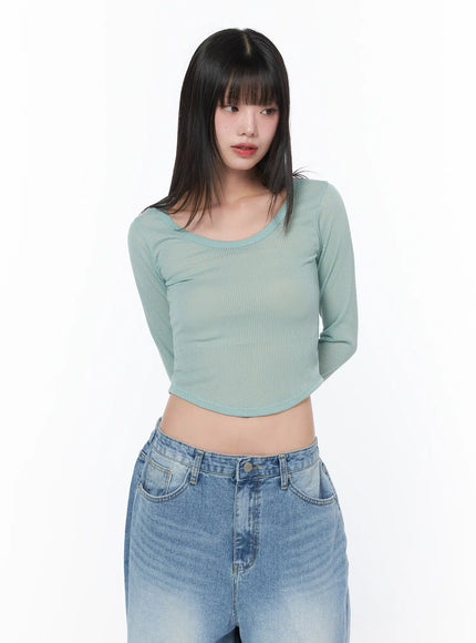 sheer-u-neck-long-sleeve-top-ca528