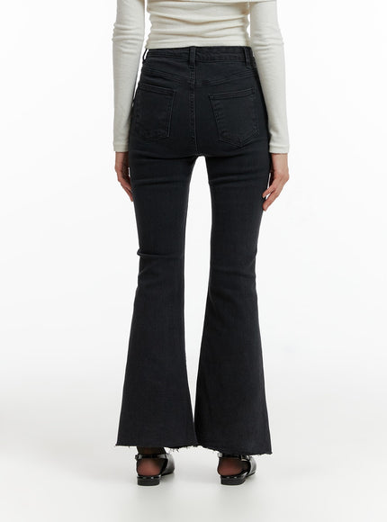 mid-waist-button-flared-jeans-if402