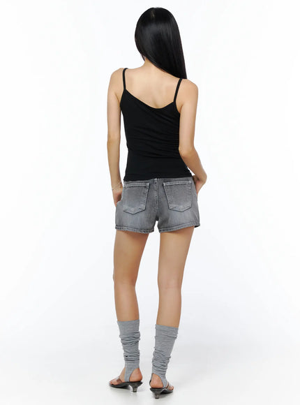 slim-fit-ruched-camisole-cu515