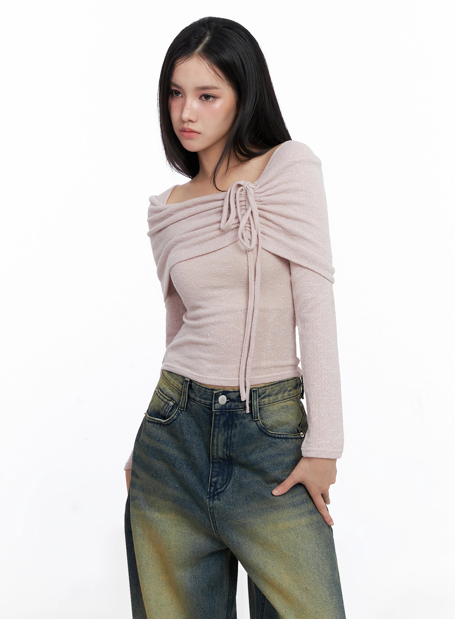 ribbon-off-shoulder-knit-top-is525
