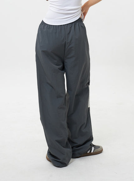 Nylon Track Pants IY311