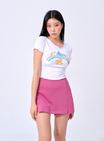 Pony Graphic Cropped Tee IA324