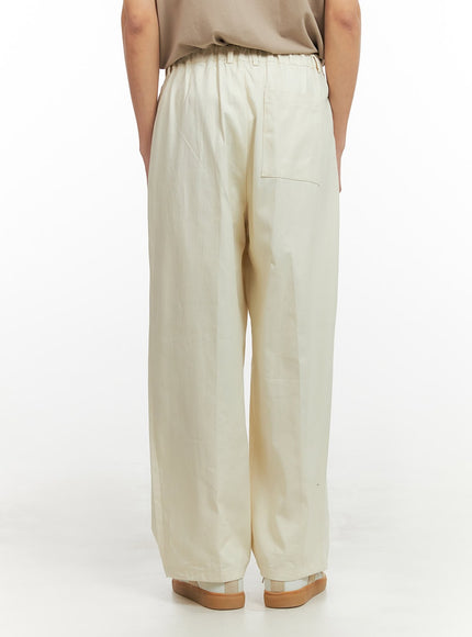 mens-pintuck-cotton-wide-fit-pants-iy431