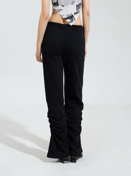 ruched-bootcut-track-pants-iy322