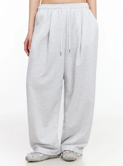 plaid-spiral-detail-sweatpants-ia523
