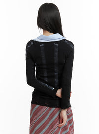 solid-distressed-knit-long-sweater-ca411