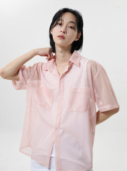 Open Stitch Shirt Unisex CY319