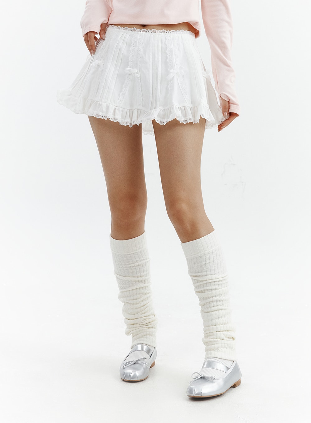 新品♡siiilon Airy ribbon skirt - スカート