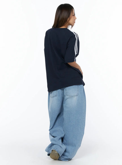 casual-striped-sleeve-tee-ca516