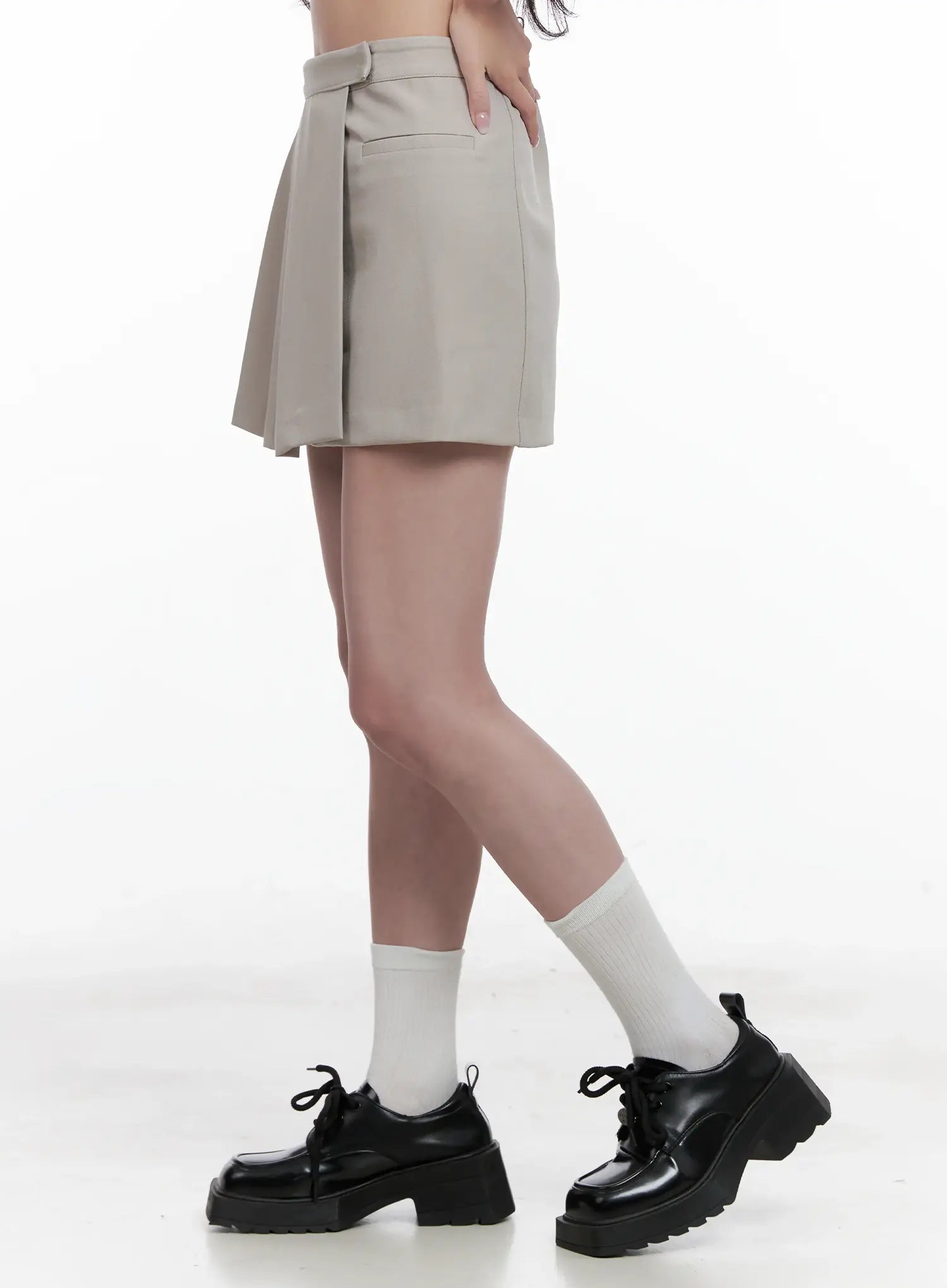 pleated-wrap-mini-skirt-cl515