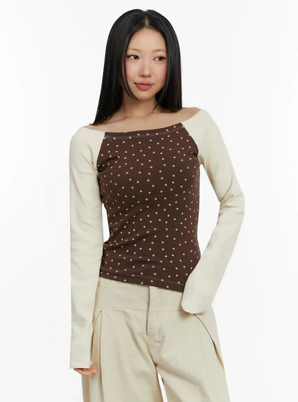 casual-patterned-off-shoulder-top-id526