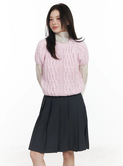 cable-knit-short-sleeve-top-if524