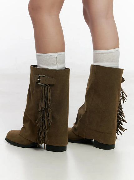 brown-suede-fringe-boots-cf503