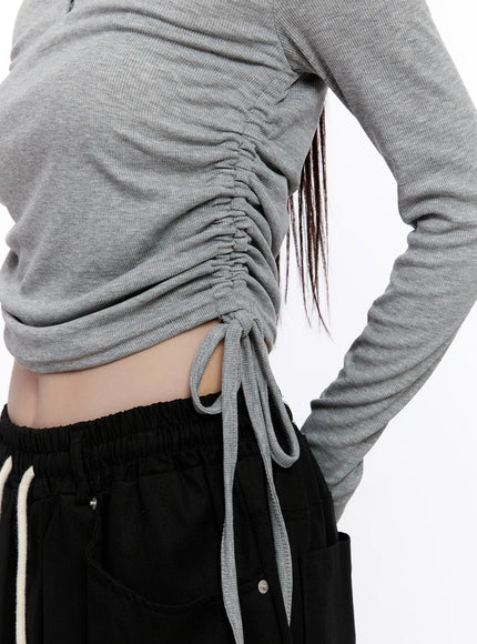 shirred-long-sleeve-crop-top-co501