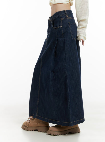 stitched-pintuck-denim-maxi-skirt-cg426