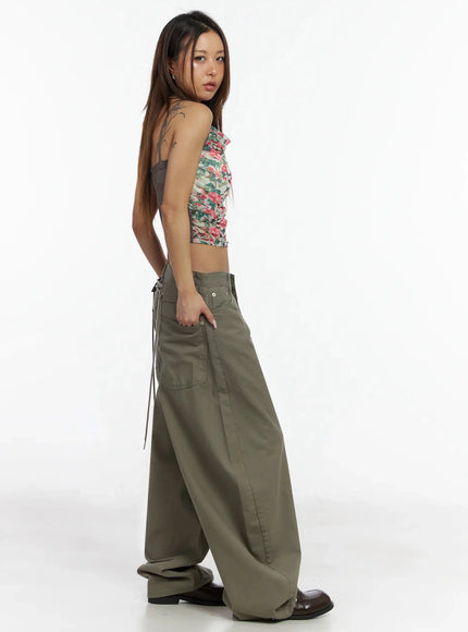 back-corset-belt-wide-leg-cotton-pants-ia527