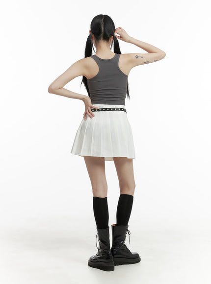 basic-cotton-pleated-mini-skirt-om426