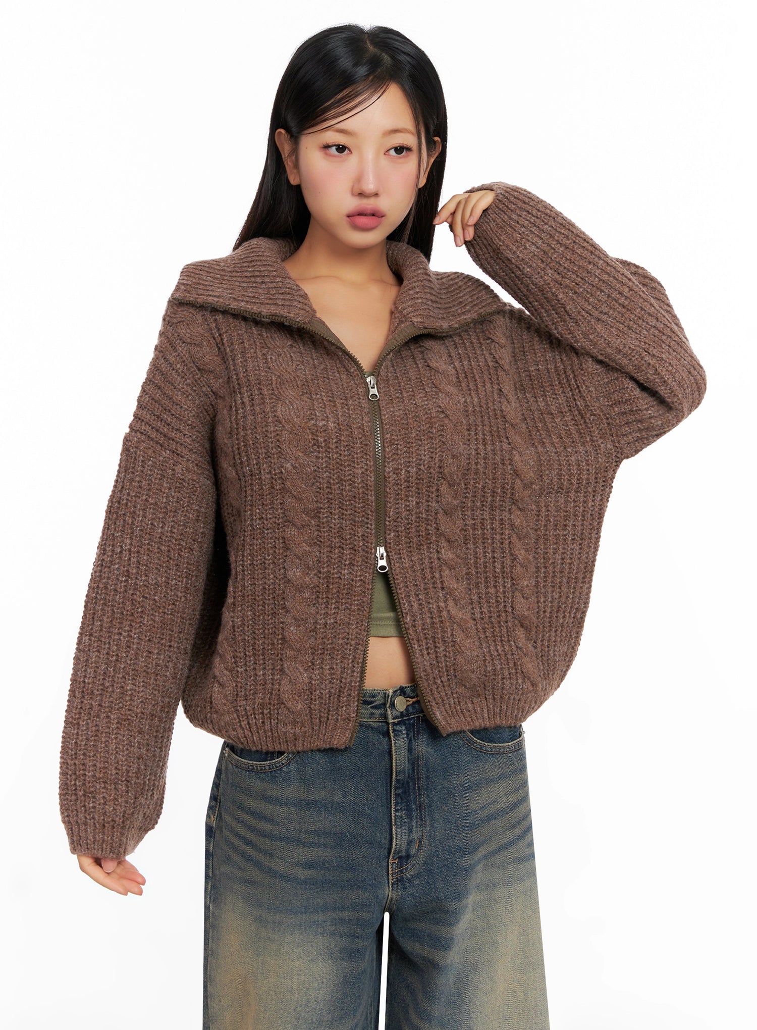 chunky-knit-twist-zip-up-cardigan-ig528