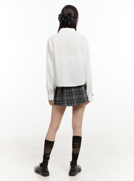 plaid-double-belted-pleated-mini-skirt-og429