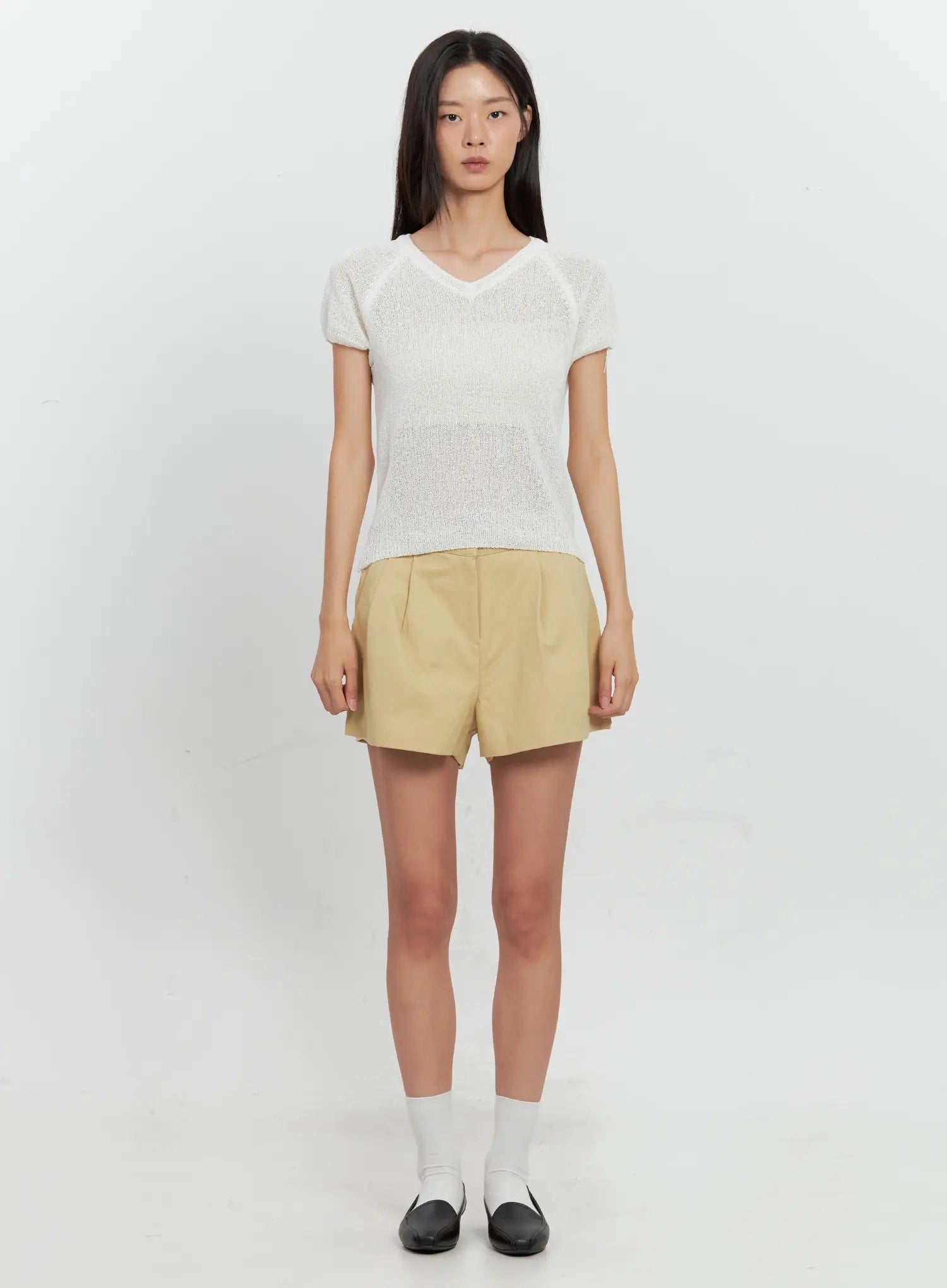 pleated-pintuck-shorts-il528