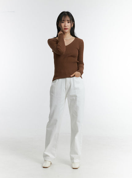 v-neck-wool-rib-sweater-od315