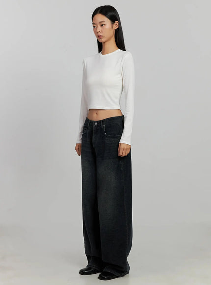 fleece-crewneck-cropped-long-sleeve-tee-ij502