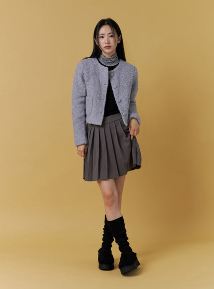 round-neck-plush-jacket-on306