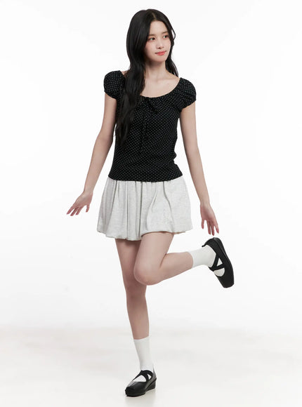 comfy-gray-pleated-skirt-cl516