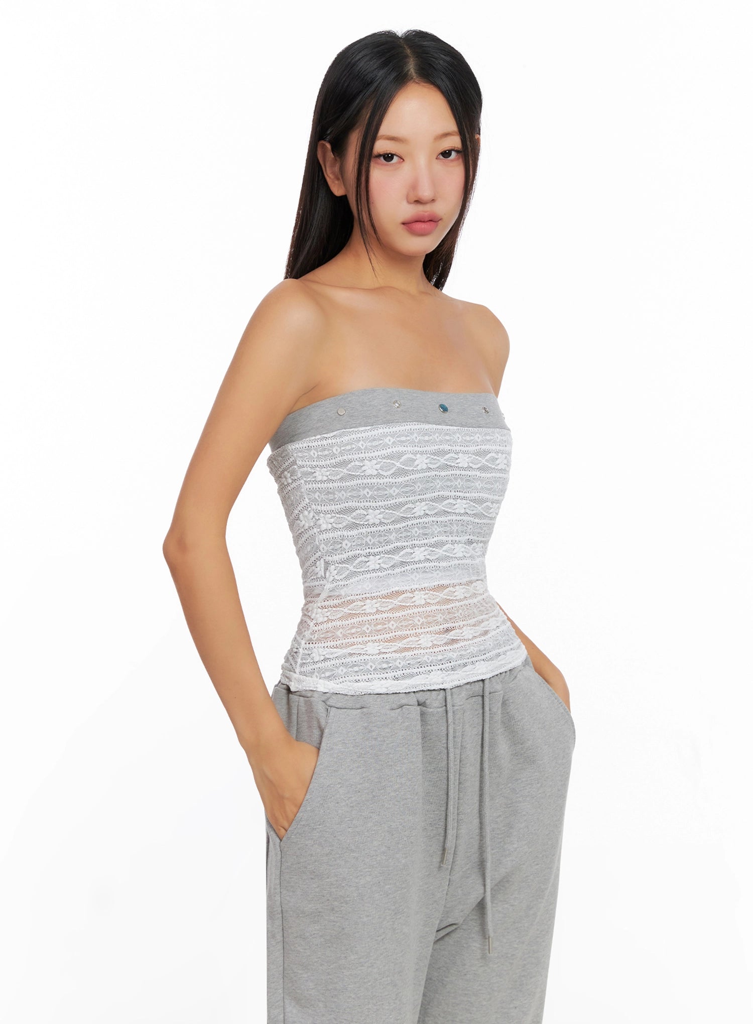 studded-lace-tube-top-ig528