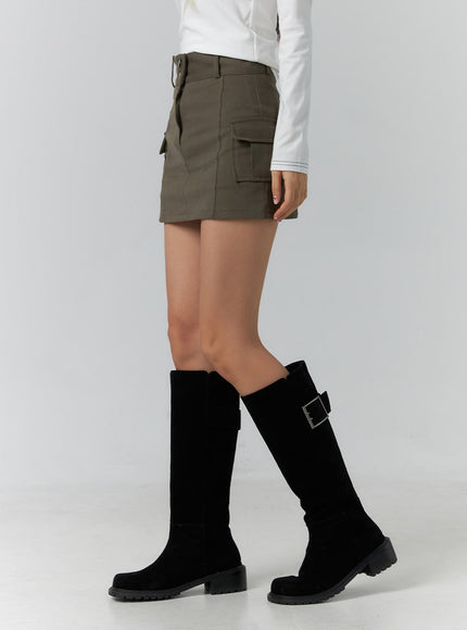 cargo-two-button-mini-skirt-cd304