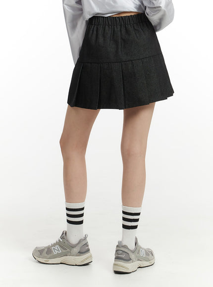 solid-pleated-cotton-mini-skirt-im406