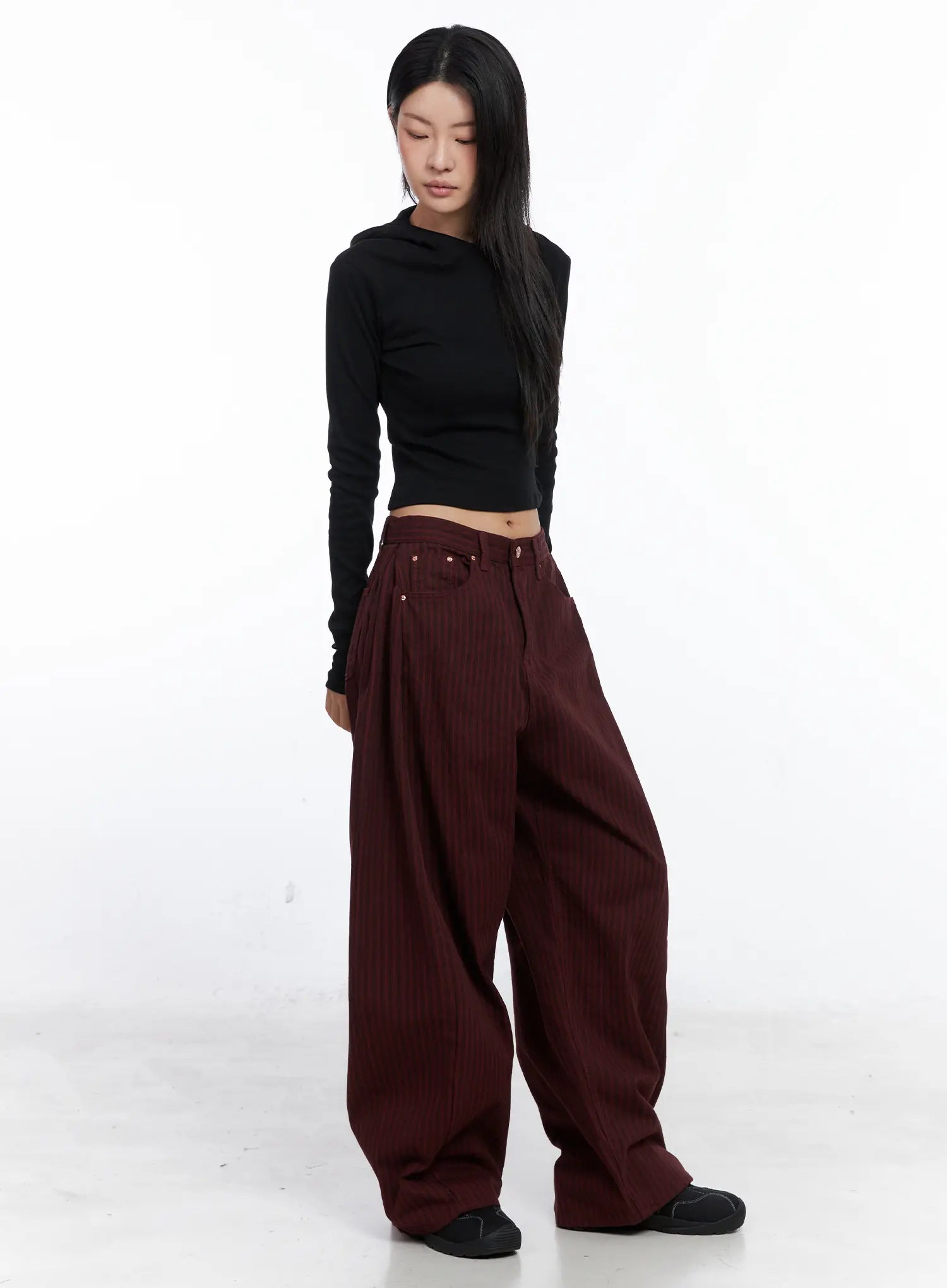 striped-side-pintuck-wide-pants-co507