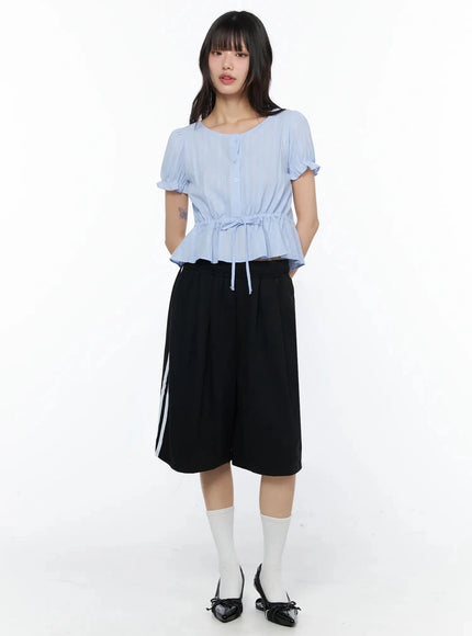 lace-puff-sleeve-blouse-iy525