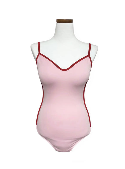 v-neck-contrast-trim-one-piece-swimsuit-iy514
