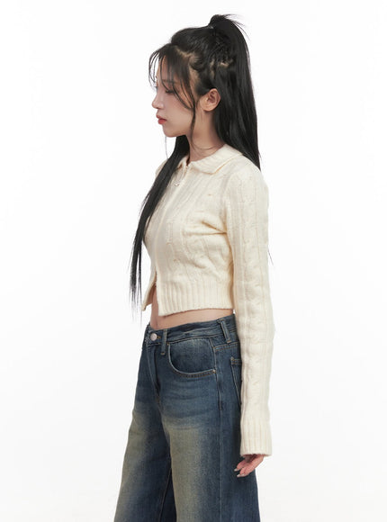 cable-knit-collared-zip-up-crop-cardigan-cj516