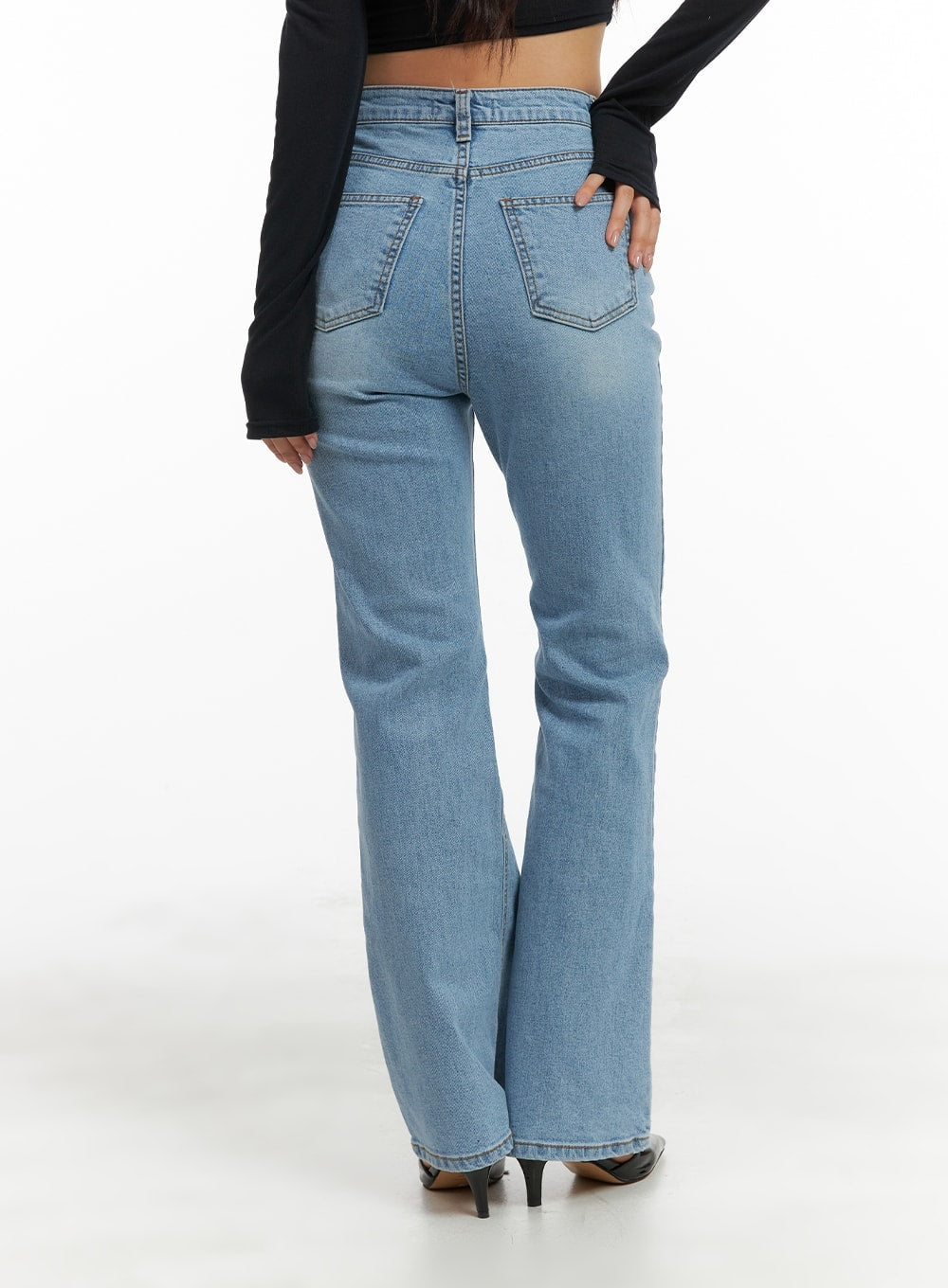 Recycled Slim Bootcut Jeans CM420
