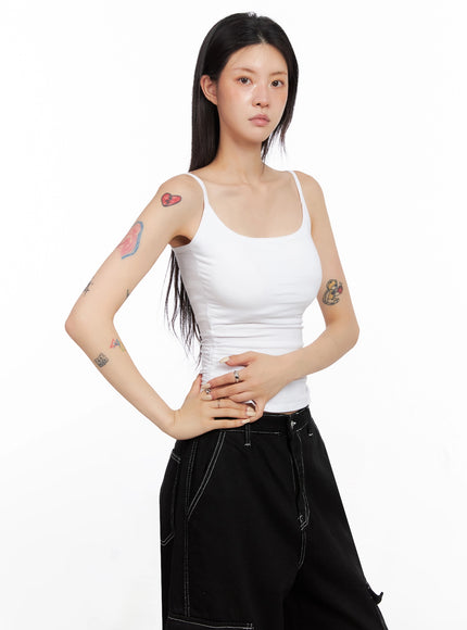 ruche-detail-tank-top-is515