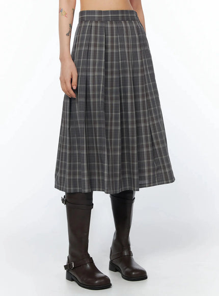 plaid-pleated-midi-skirt-iu509