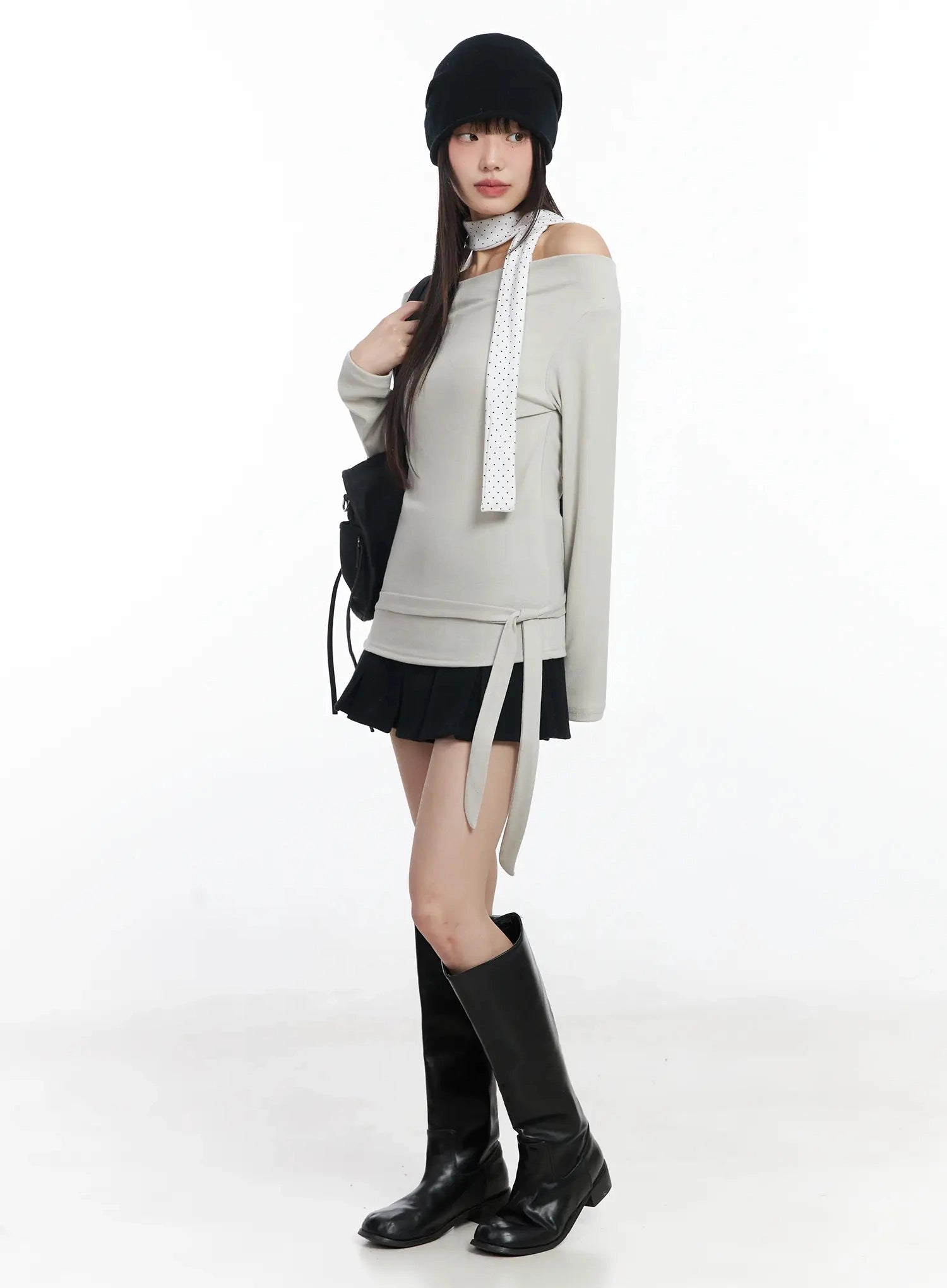 polka-dot-thin-scarf-f517