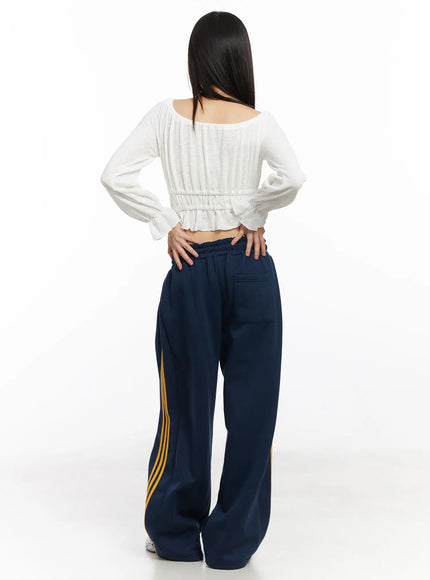 shirred-off-shoulder-long-sleeve-cd519