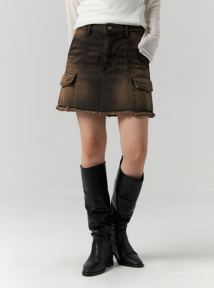 cargo-washed-denim-mini-skirt-cs314