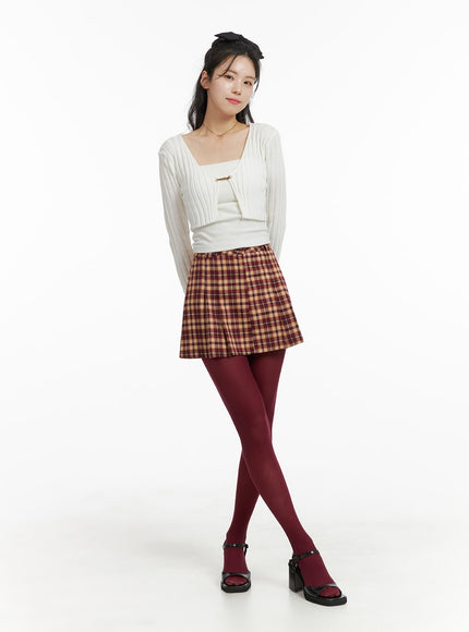 plaid-mini-skirt-om421