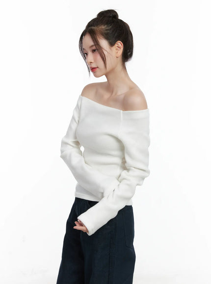fleece-off-shoulder-long-sleeve-top-cn519
