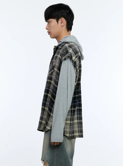 mens-distressed-plaid-shirt-vest-il517