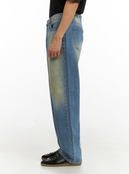 mens-light-washed-baggy-jeans-iu419