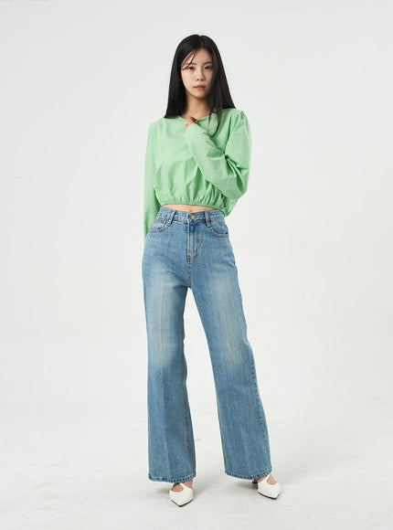 High Waist Jeans OA325