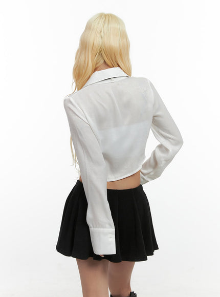 chic-pintuck-buttoned-crop-shirt-cs425