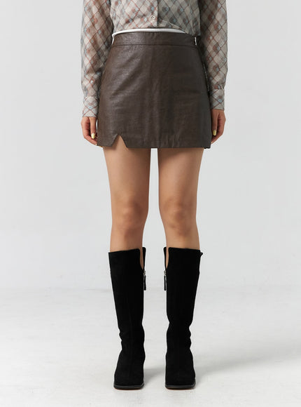 faux-leather-mini-skirt-cs308